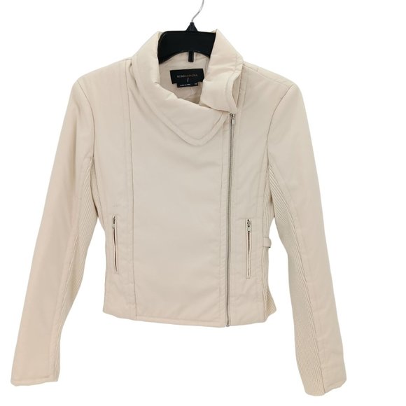 BCBGMaxAzria Jackets & Blazers - BCBGMAXAZRIA CREAM XS JACKET